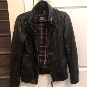 Mackage Leather Jacket for Aritzia size medium
